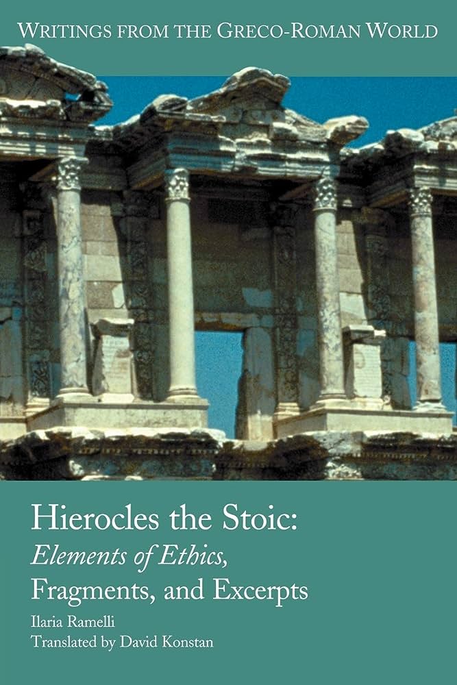 Hierocles the Stoic (Paperback, 2009, Society of Biblical Literature)