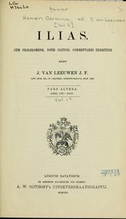 Homer: Carmina (Ancient Greek language, 1912, A.W. Sijthoff)