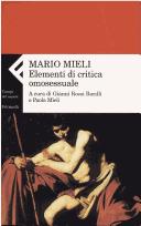 Elementi di critica omosessuale (Italian language, 2002, Feltrinelli)